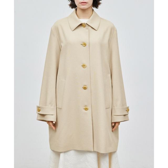 ロペ（ROPE’）/ミドル丈ステンカラーコート《軽量・しわになりにくい・ストレッチ素材》