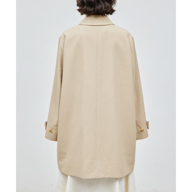 ロペ（ROPE’）/ミドル丈ステンカラーコート《軽量・しわになりにくい・ストレッチ素材》