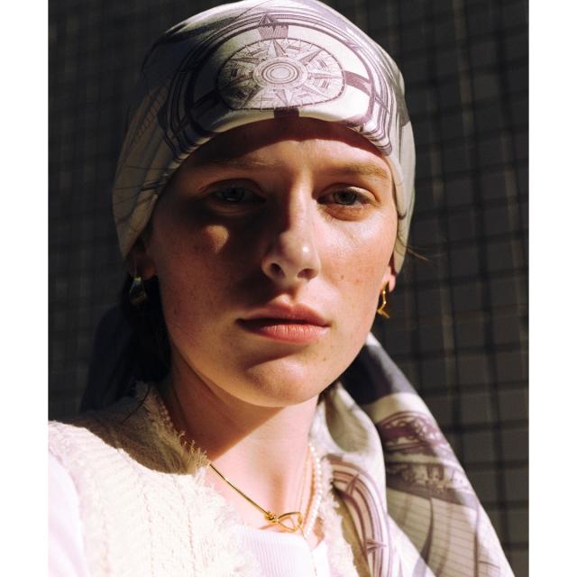 ロペ（ROPE’）/シルクスカーフ/LLサイズ