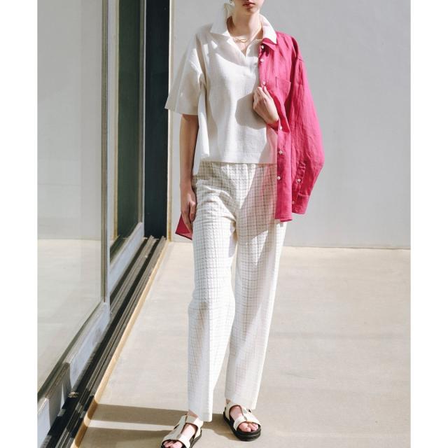 ロペ（ROPE'）/キカレース イージーパンツ【セットアップ対応】【雑誌