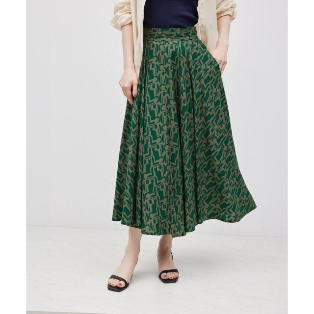 ロペ（ROPE’）/【DEVEAUX】プリントフレアスカート