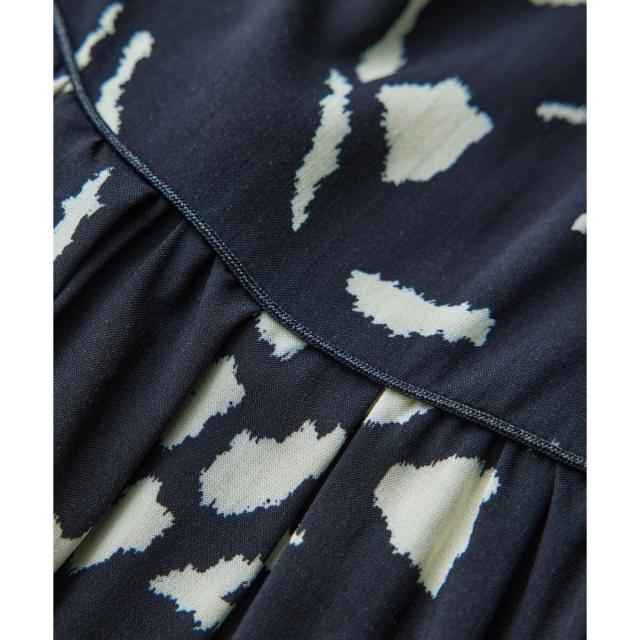 ロペ（ROPE’）/【DEVEAUX】プリントフレアスリーブワンピースの通販は