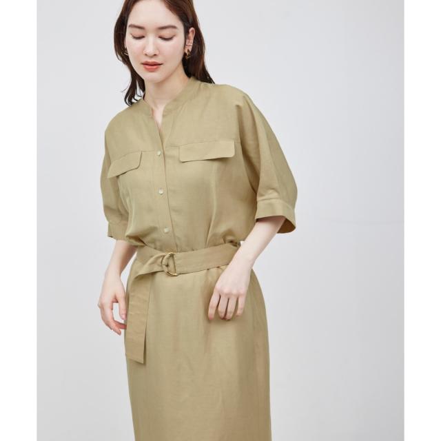 ロペ（ROPE’）/スキッパーIラインワンピース