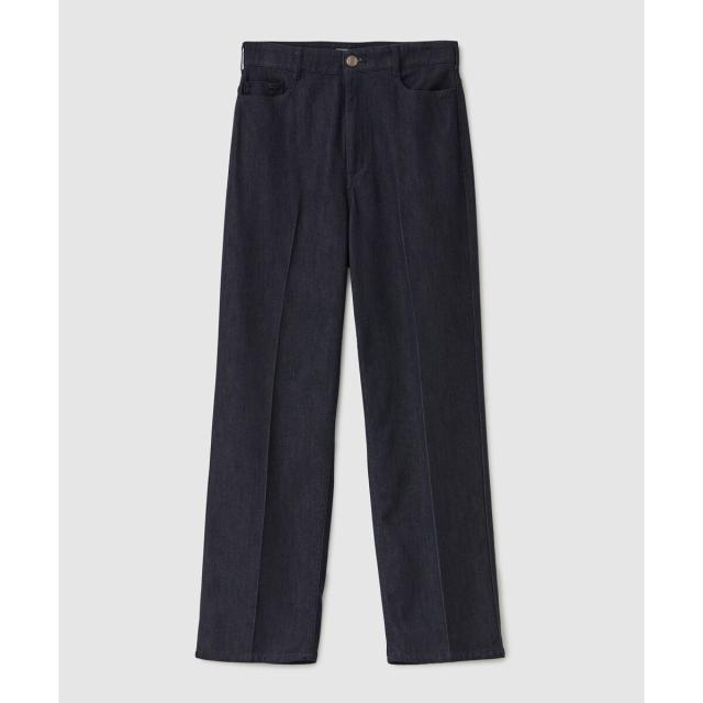 自由区（JIYU−KU）/【洗える】オックスストレッチテーパード パンツ