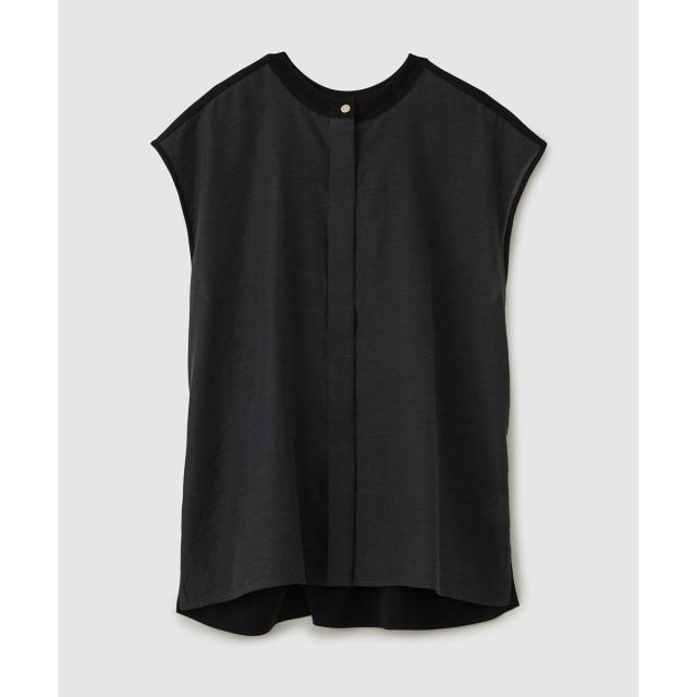 ロペ（ROPE’）/布帛コンビフレンチスリーブ