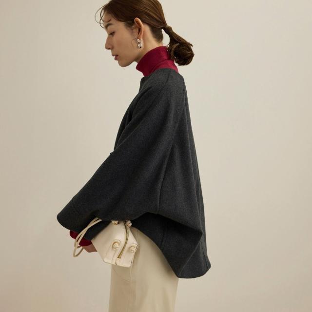 ロペ（ROPE'）/プレミアムカシミヤ ジップブルゾン【新色追加】の通販