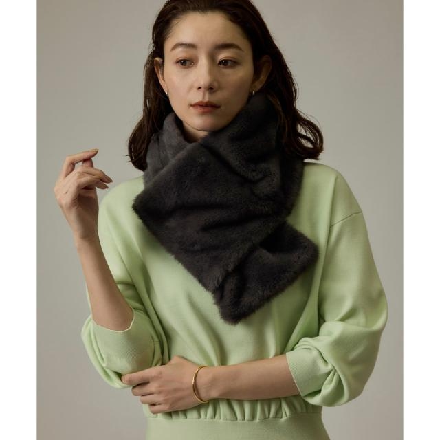 ロペ（ROPE’）/【LIMONTA】Thin Down リバーシブルマフラー