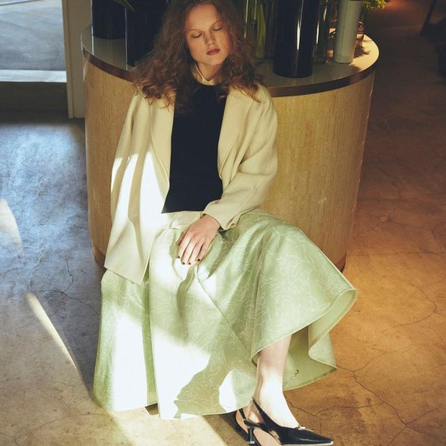 ロペ（ROPE’）/ハンドペオントフォルムフレアスカート/セットアップ対応