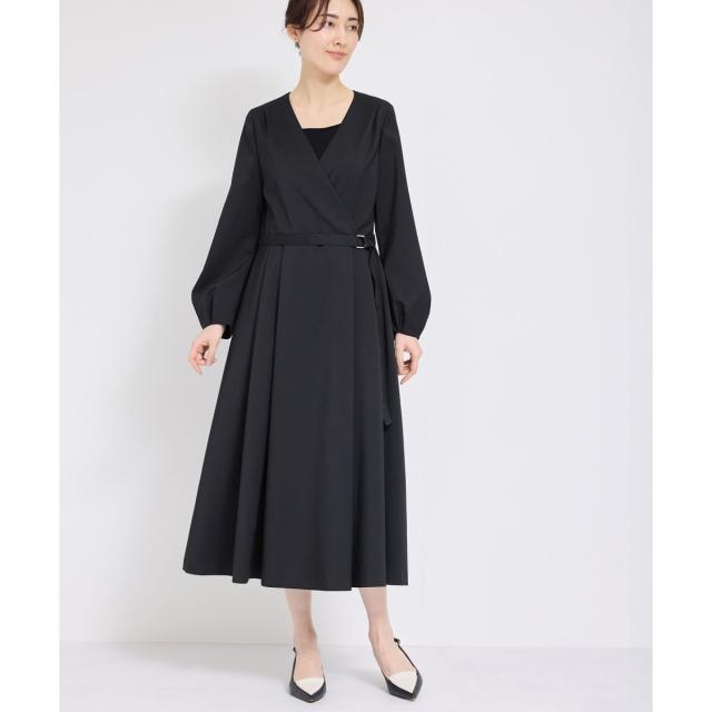 ロペ（ROPE’）/タックフレアステッチワンピース