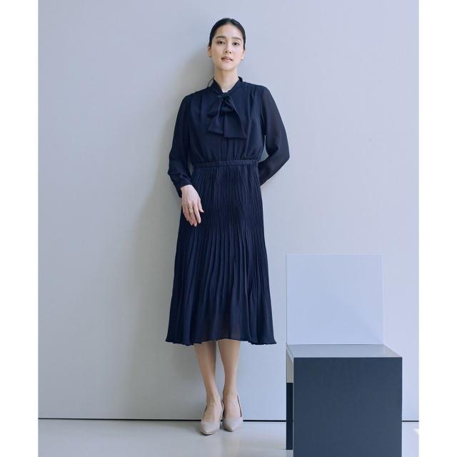 ロペ（ROPE’）/ジョーゼットシフォンプリーツワンピース・25AW