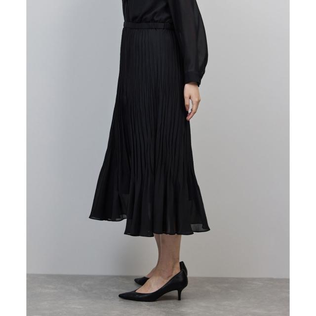 ロペ（ROPE’）/ジョーゼットシフォンプリーツワンピース・25AW