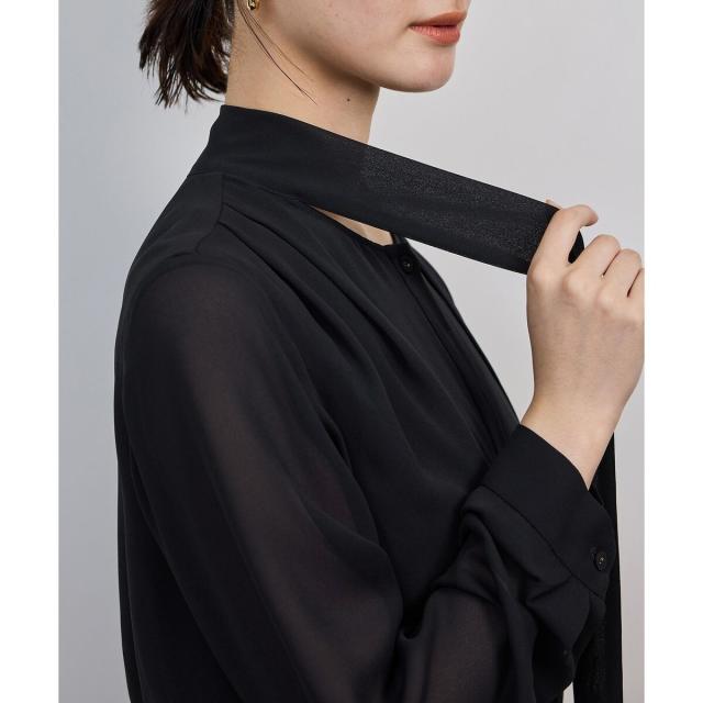 ロペ（ROPE’）/ジョーゼットシフォンプリーツワンピース・25AW