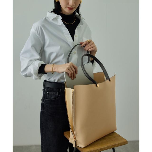 E'POR Y bag Large サイドジップ縦型トートバッグ E'POR Y bag Large