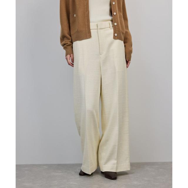 ロペ（ROPE’）/MANTECO(マンテコ) コットンライトツイードパンツ/イージーケア