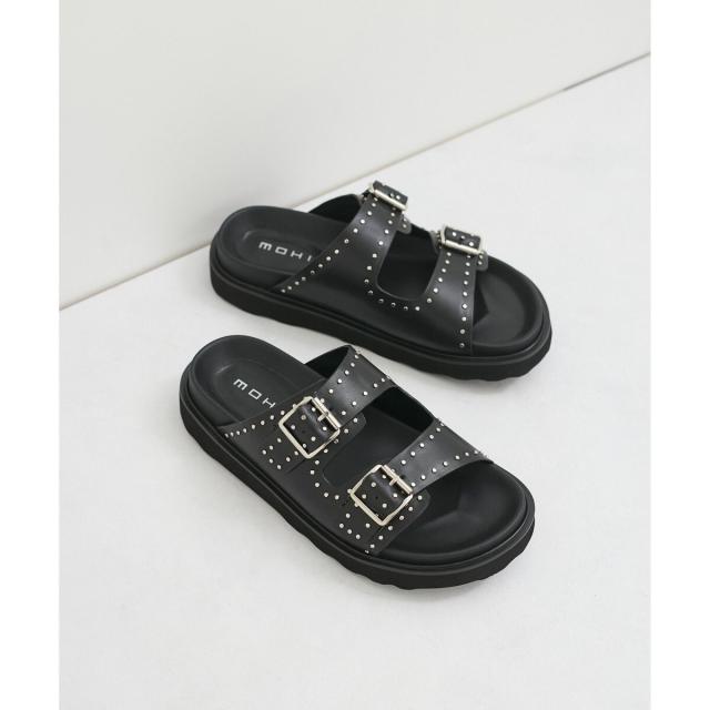 【NEW】ロペ（ROPE’）/【MOHI(モヒ)】スタッズサンダル/牛革の通販は