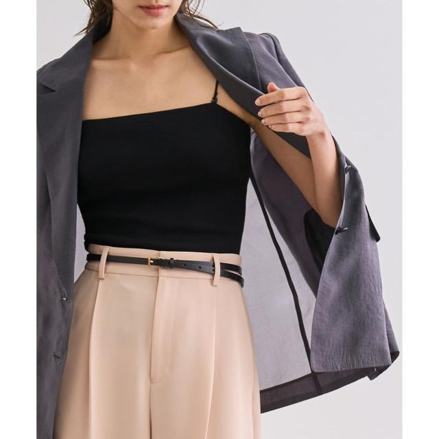 ロペ（ROPE’）/カップ付きオーガニックコットンキャミソール/洗える