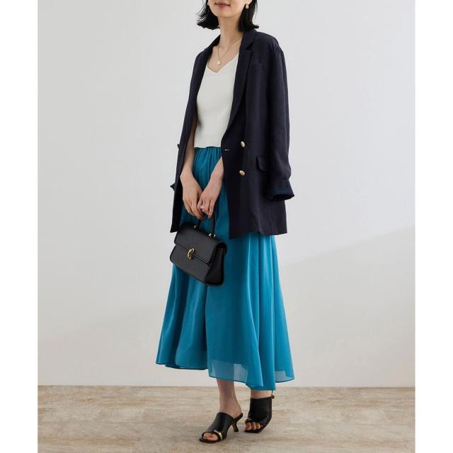 ROPE ロペ 尾州リネンダブルブレストジャケット サイズ38 ROPE'｜尾州リネンダブルブレストジャケット | Rakuten Fashion