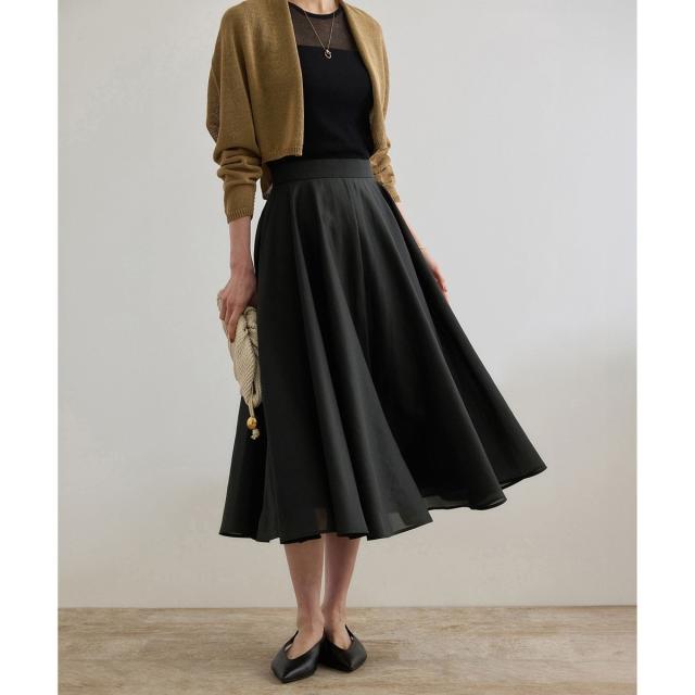 ロペ（ROPE’）/【洗える】シャイニーシアースカート/セットアップ対応