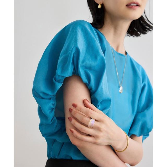 ロペ（ROPE’）/【洗える】コットンシルクブラウス/セットアップ対応