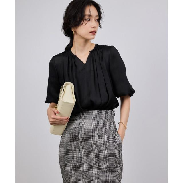 ロペ（ROPE'）/楊柳スキッパーブラウス/イージーケアの通販はau PAY