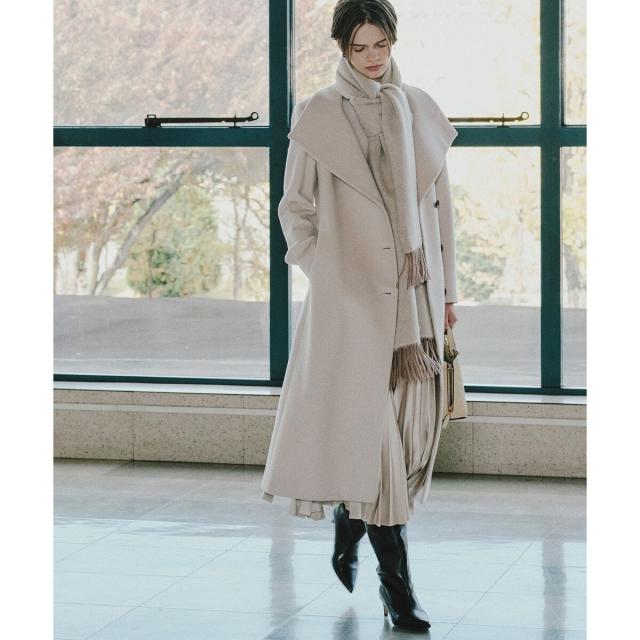 ロペ（ROPE'）/プレミアムカシミヤ ロングコート【逸品・マルチWAY】の