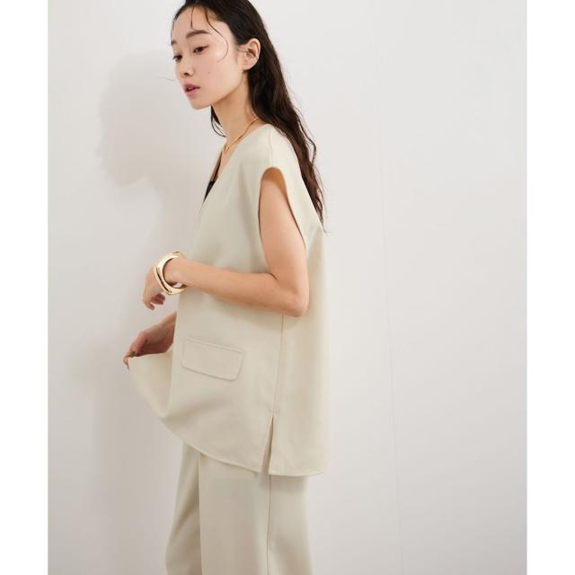 サーヴォ] オフィス 受付 接客 事務服 制服 受付 GROW (グロウ) ベスト