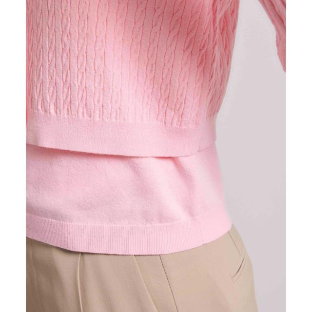 ロペ（ROPE'）/ミニケーブルセパレートカーディガン（アンサンブル