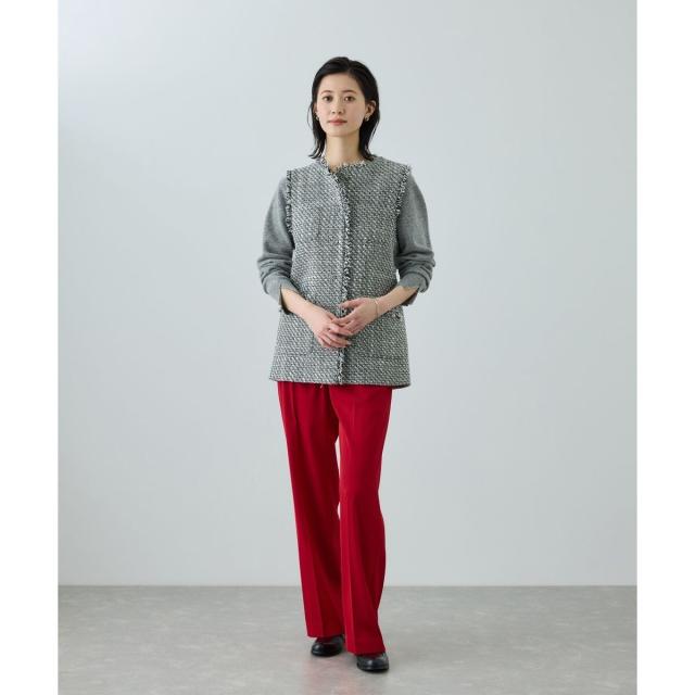 ロペ（ROPE'）/センタープレスパンツ(トリアセテートツイル/デニム