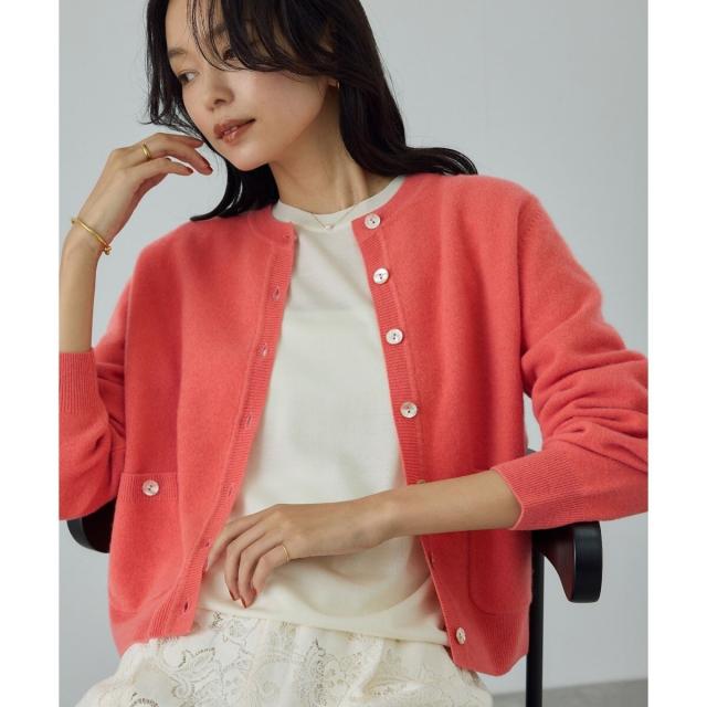 ロペ（ROPE’）/【一部WEB限定】ウールカシミヤ ブレンドニットカーディガン/イージーケア