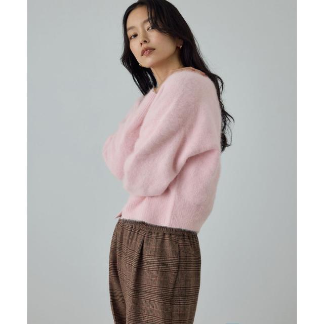 ロペ（ROPE'）/フォックスカシミヤニットカーディガン/イージーケア