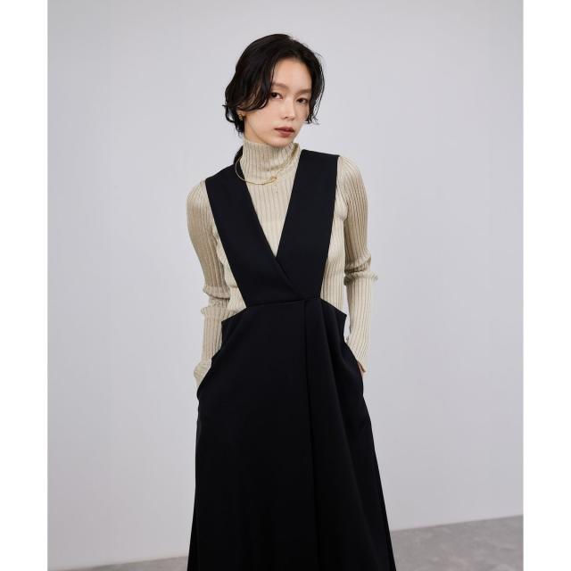 ロペ（ROPE’）/トリアセテート ジャンパースカート/イージーケア