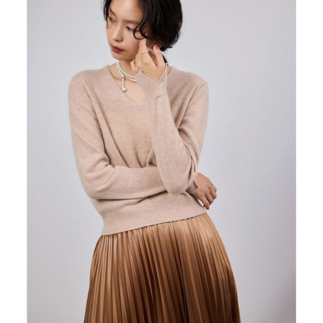 ロペ（ROPE’）/カシミヤVネックニットプルオーバー