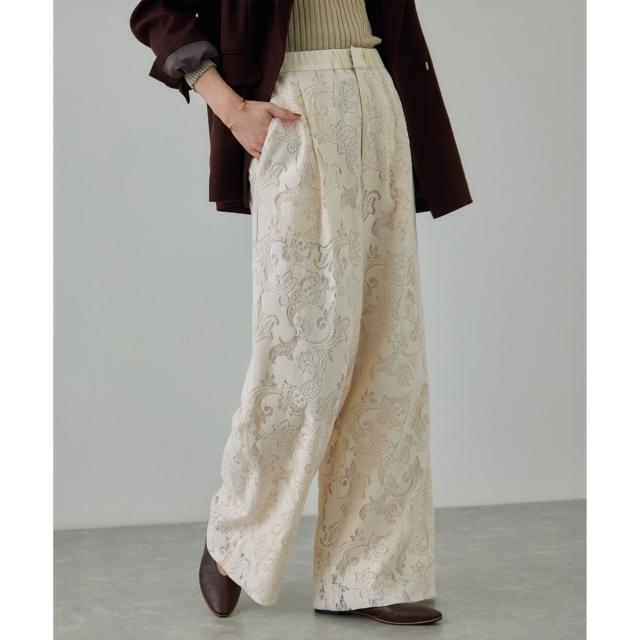 ロペ（ROPE’）/フラワーレースイージーパンツ