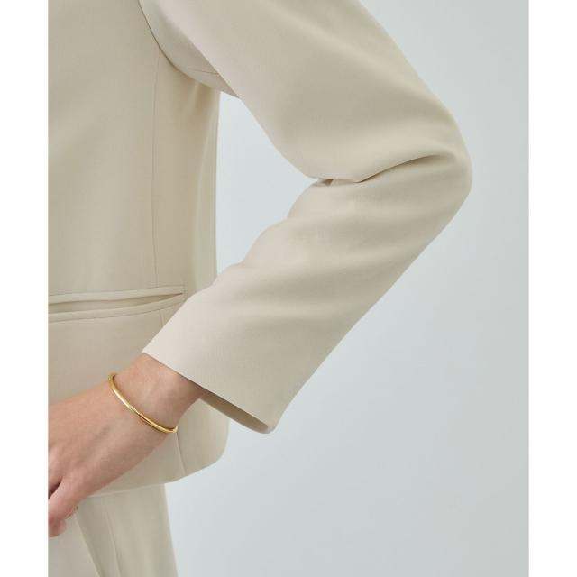 ロペ（ROPE’）/トリアセダブルクロス クルーネックジャケット/セットアップ対応・イージーケア・26SS_19