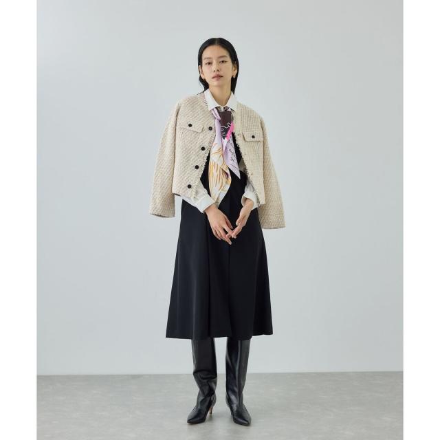 ロペ（ROPE’）/【COOHEM(コーヘン)】BASIC TWEED VELVET JACKET_4