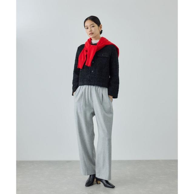 ロペ（ROPE’）/【COOHEM(コーヘン)】BASIC TWEED VELVET JACKET_7
