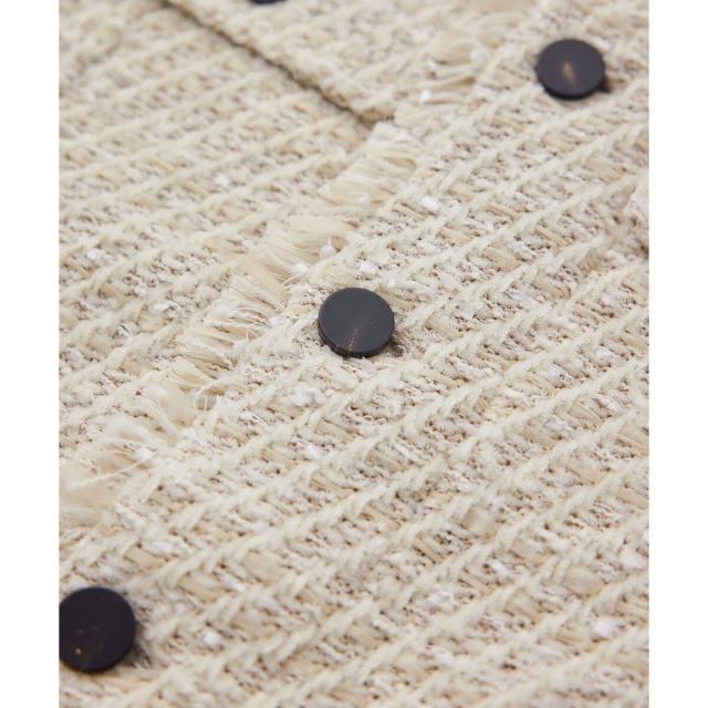 ロペ（ROPE’）/【COOHEM(コーヘン)】BASIC TWEED VELVET JACKET_15