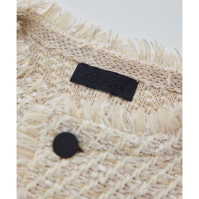 ロペ（ROPE’）/【COOHEM(コーヘン)】BASIC TWEED VELVET JACKET_16