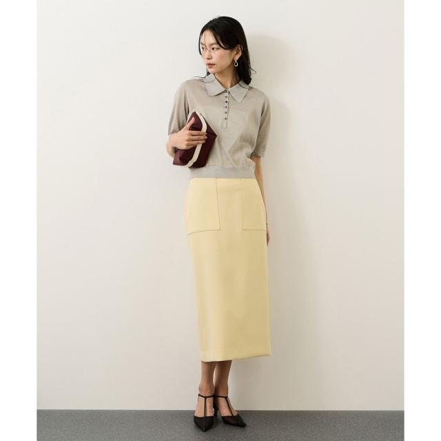 ロペ（ROPE’）/[美人スカート]ダブルクロスポケット付きタイトスカート/イージーケア・26SS_3