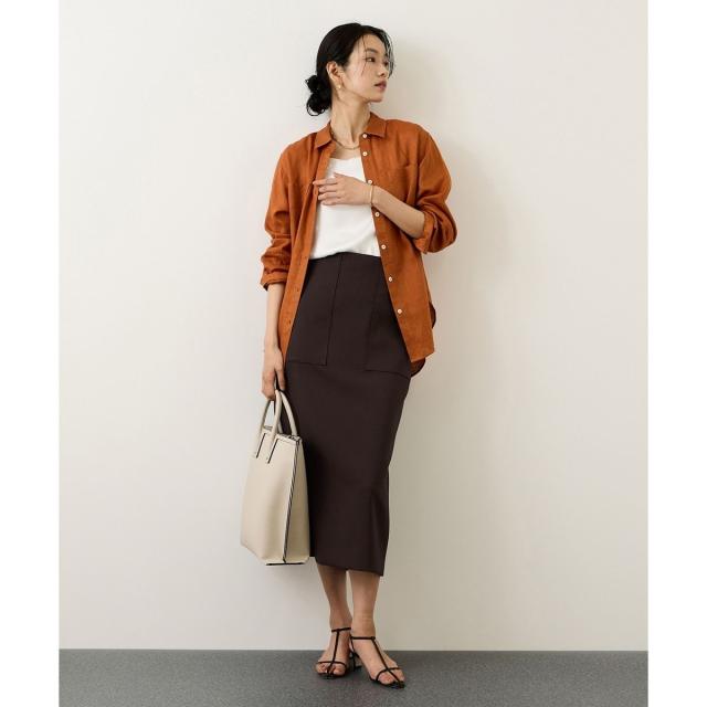ロペ（ROPE’）/[美人スカート]ダブルクロスポケット付きタイトスカート/イージーケア・26SS_10