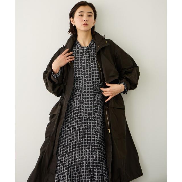 【NEW】ロペ（ROPE’）/ship’s rope’ オリジナルプリントプリーツタイワンピース