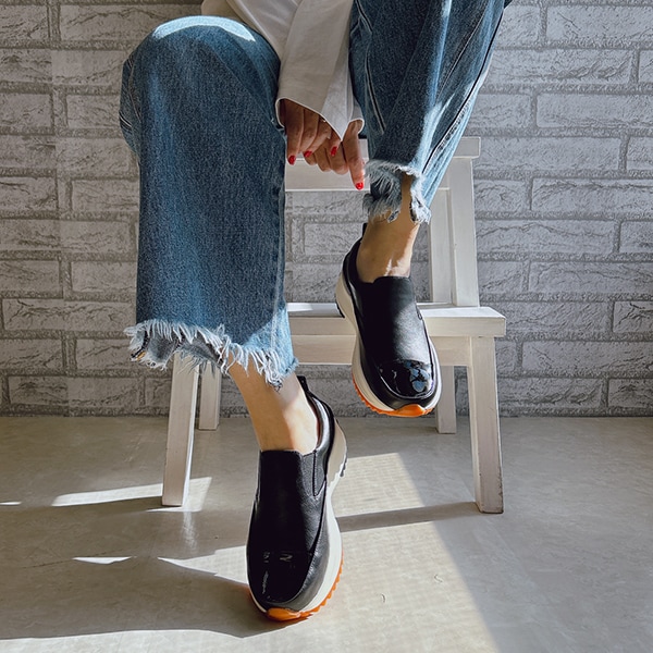 コムデギャルソンオム Blundstone ブラック レザー サンダル 28