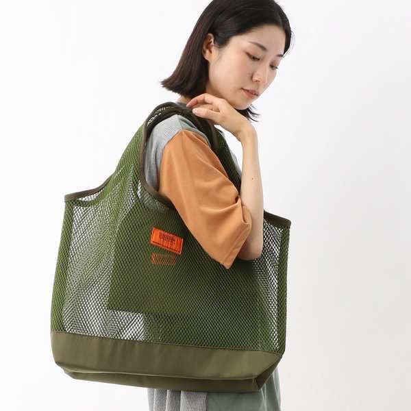 アドポーション（ADPOSION）/【UNIVERSAL OVERALL】MESH TOTE BAG