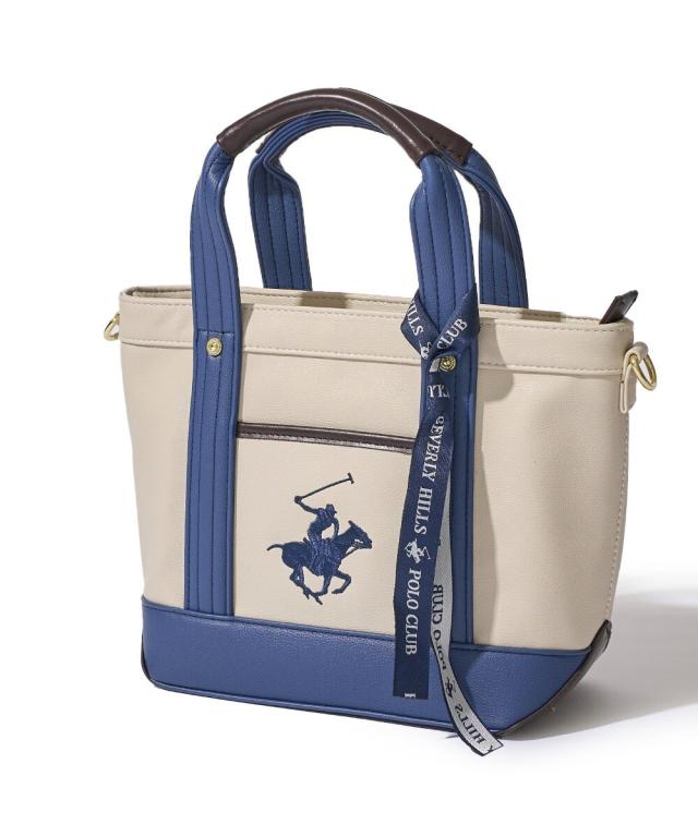 アドポーション（ADPOSION）/【Beverly Hills Polo Club】ポニー刺繍PUトートバッグSS