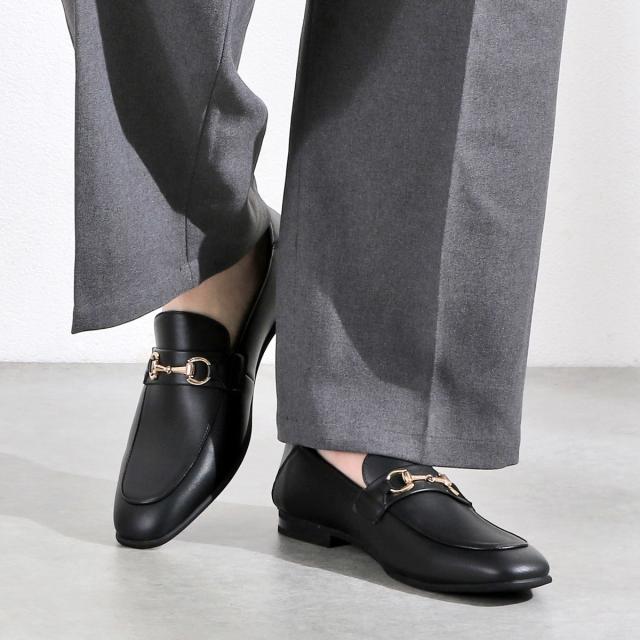 サンエープラス（AAA+）/踵が踏めるビットローファーの通販は