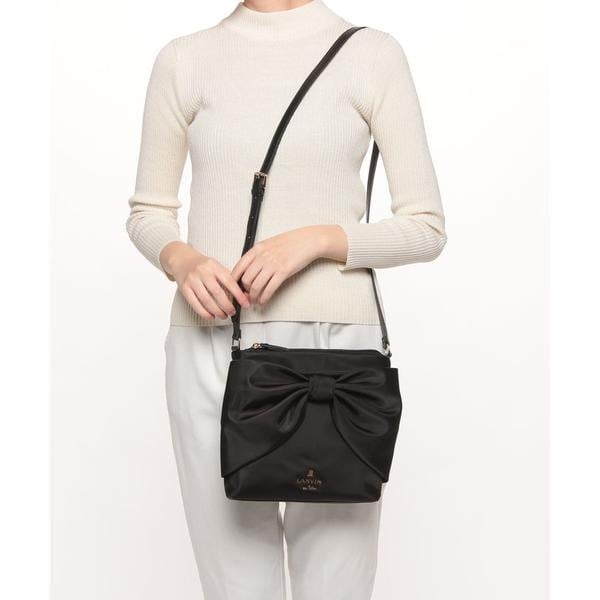 ランバン オン ブルー（LANVIN en Bleu）/ジョエル ショルダーバッグ ブラック