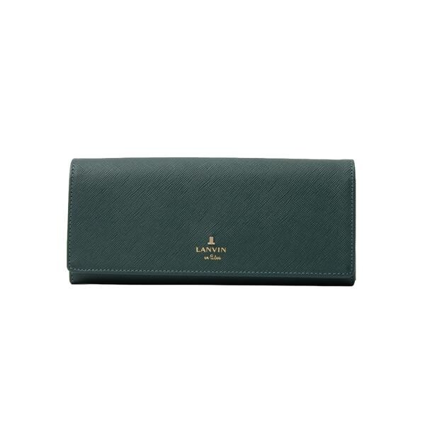 ランバン オン ブルー（LANVIN en Bleu）/ランバン オン ブルー LANVIN en Bleu リュクサンブール かぶせ長財布_4