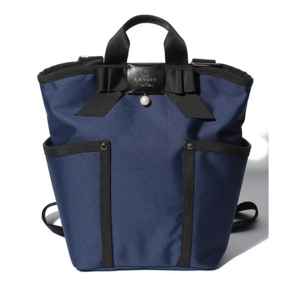 ランバン オン ブルー（LANVIN en Bleu）/ジュール リュックトート4WAY（A4対応・ポーチ付き）