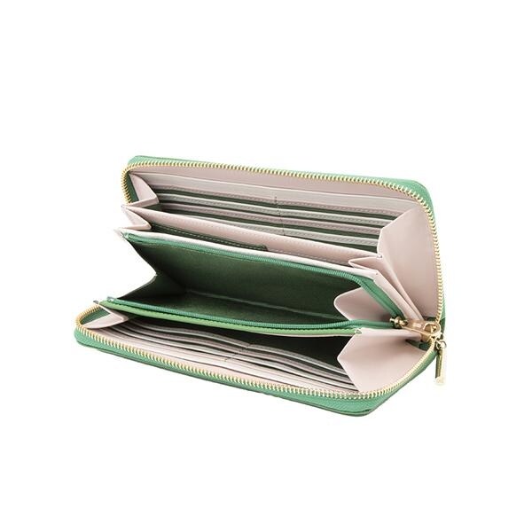 ランバン オン ブルー（LANVIN en Bleu）/リュクサンブールカラー ラウンド長財布（カード入れ22カ所の大容量）_16