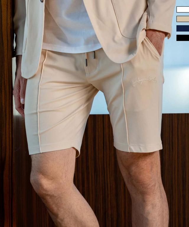 ウノピゥウノウグァーレトレ リラックス（1PIU1UGUALE3 RELAX）/1PIU1UGUALE3 RELAX アーチロゴカットソーハーフスラックス